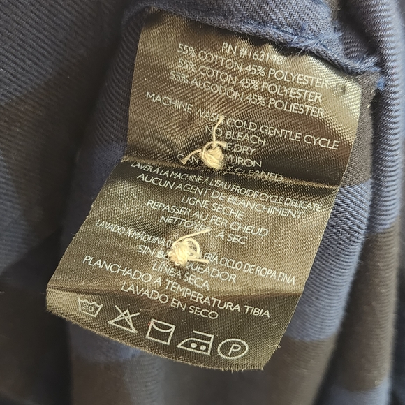 Slate & Stone Elevated Flannel - NWOT - Men's Medium - Blue/Black - Picture 2 of 5